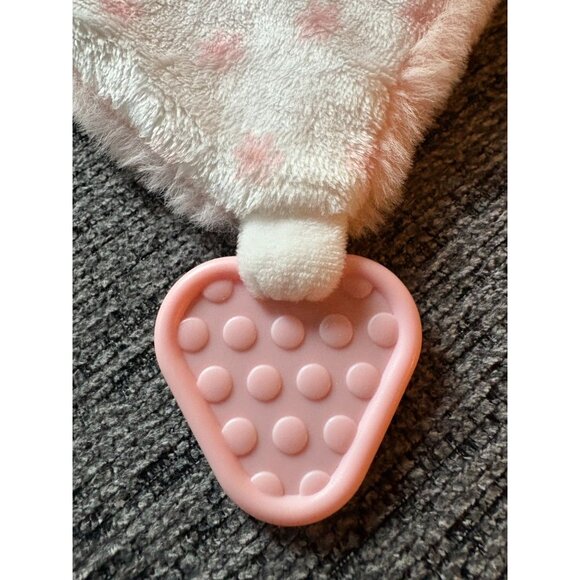Dreamgro Enterprises Baby‎ Security Blanket Plush Bunny Pink Floral Teether - Picture 8 of 8